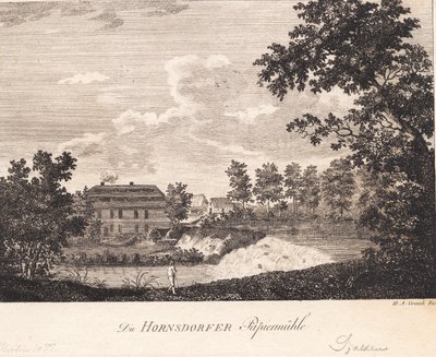 Die Hornsdorfer Papiermühle بواسطة هاينريش جروش