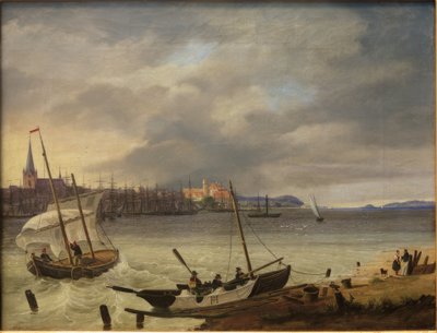 Kiel und die Kieler Förde بواسطة هاينريش هينتز