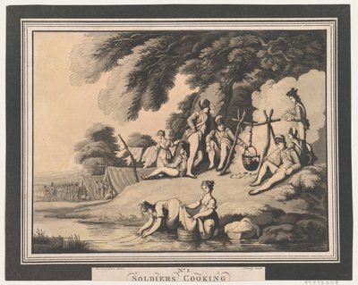 جنود الطبخ ، 1 أبريل 1798. بواسطة حماية هاينريش