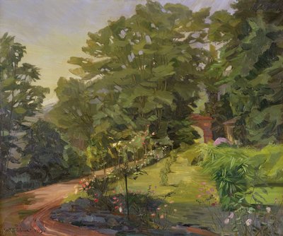 حديقة الورود بواسطة هاينريش فيلهلم تروبنر