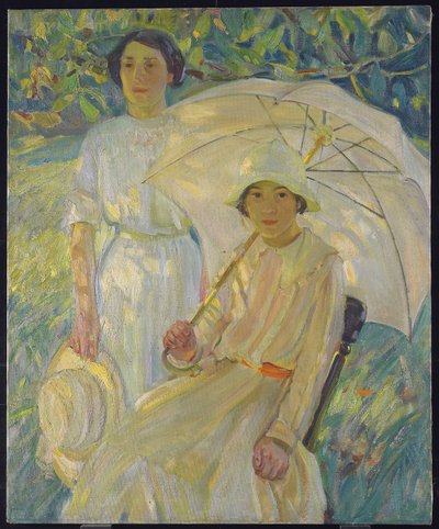 مظلة بيضاء  2 ، ج .1912 بواسطة هيلين جالواي ماكنشول