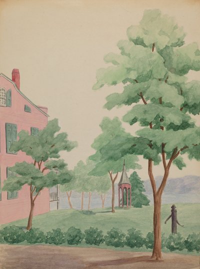 Schermerhorn Estate ، ج. 1936. بواسطة هيلين ميلر