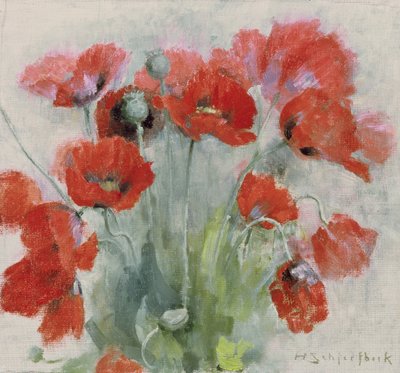 الخشخاش بواسطة Helene Schjerfbeck