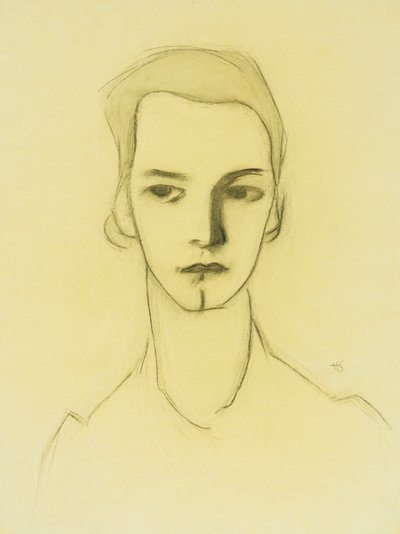 صورة لامرأة بواسطة Helene Schjerfbeck