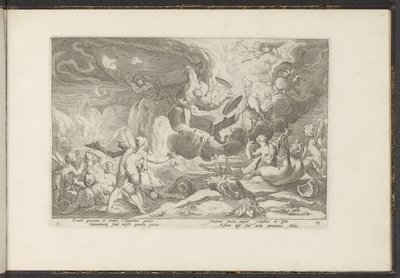 فال فان فايثون تحولات أوفيد (عنوان المسلسل) The Herescheppingen van P. Ovidius Naso (عنوان السلسلة) بواسطة هندريك جولتزيوس (ورشة عمل)