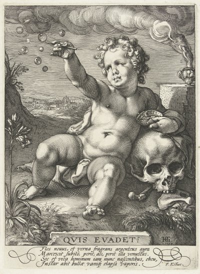 هومو بولا ، 1594 بواسطة Hendrik Goltzius