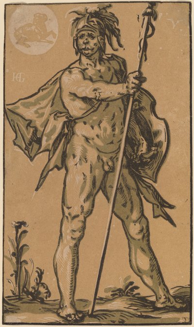 المريخ بواسطة Hendrik Goltzius