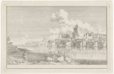 منظر لـ Valkhof في Nijmegen بواسطة هندريك هوجرز