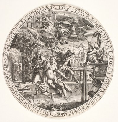 سوزانا في الحمام بواسطة Hendrik I Hondius