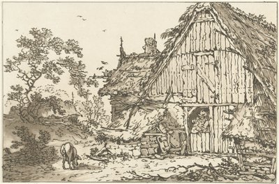 التقى Boerderij twee mensen في deuropening تم حساب اثني عشر تصميمًا لاستخدام من يتعلمون رسم المناظر الطبيعية (عنوان السلسلة) بواسطة تيموثي شيلدريك