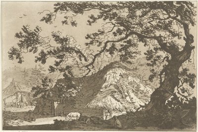 اجتمع Landschap مع twee boerderijen تم حساب اثني عشر تصميمًا لاستخدام من يتعلمون رسم المناظر الطبيعية (عنوان السلسلة) بواسطة تيموثي شيلدريك
