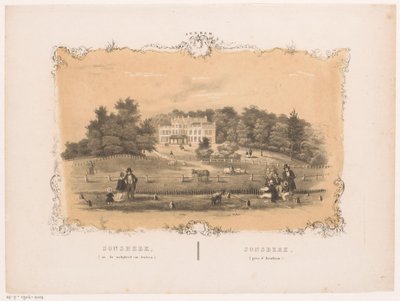 منظر لحوزة سونسبيك الريفية Sonsbeek (بالقرب من Arnhem) (العنوان على الكائن) Arnhem (عنوان المسلسل على الكائن) بواسطة Weduwe Huygens