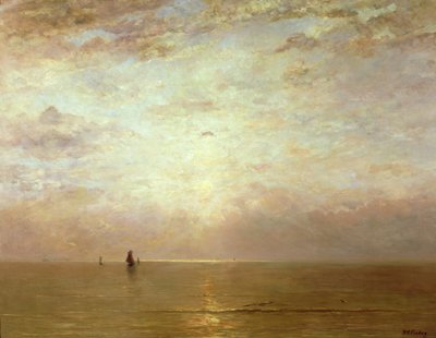 غروب الشمس ، ج 1887 بواسطة Hendrik Willem Mesdag