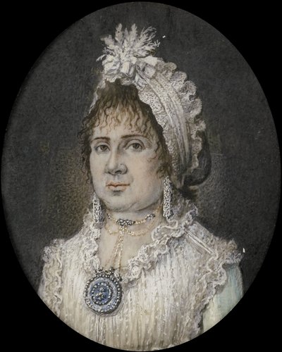 كاثرين تيريزيا ويبر (1760 / 61-1847). زوجة جوان تيتسينغ ، أمستردام بواسطة مجهول (إسناد مرفوض)
