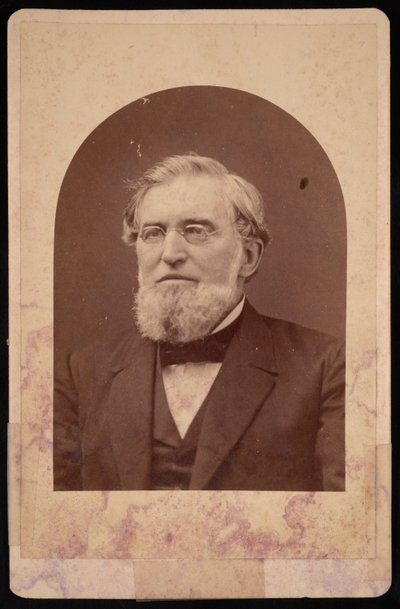 صورة لجوزيف كامينغز 1817-1890 ، قبل عام 1890. بواسطة هينيجار وجينس