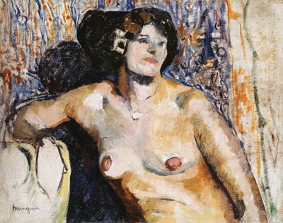 يجلس عارية نو أسيس بواسطة هنري تشارلز مانجوين