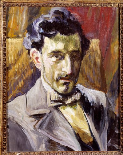 صورة للمؤلف موريس رافيل (1875-1937) لوحة هنري مانغوين (1874-1949) 1903 صن. 0،43x034 م باريس ، المتحف الوطني للفن الحديث بواسطة هنري تشارلز مانجوين