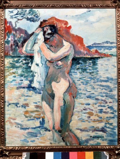 المستحم. بواسطة هنري تشارلز مانجوين