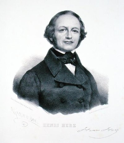 هنري هيرز (1803-88) (نقش) بواسطة هنري (بعد) جريفيدون