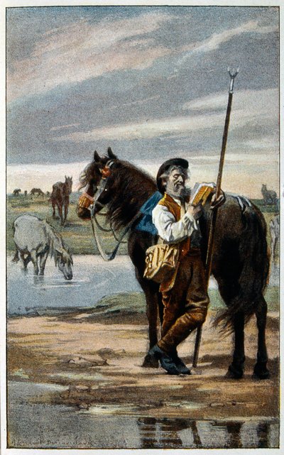 رسم توضيحي لرواية "Le Tresor d