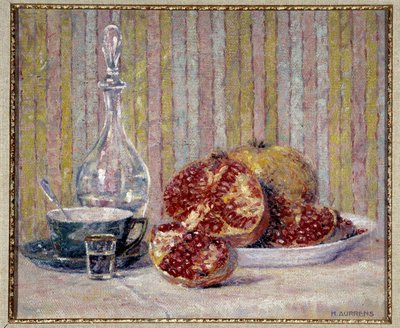 الحياة الساكنة بالقنابل اليدوية لوحة هنري أورينز (1873-1934) إشارة إلزامية: مؤسسة المجموعة بخصوص دي بروفانس ، مرسيليا بواسطة هنري أورينز