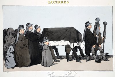 اعتقال الناس ، رسم توضيحي من "لندن" بقلم هنري مونير ، حانة. باريس ، c.1828 (ليثو ملون) بواسطة هنري بونافنتشر منير