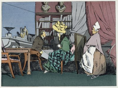 السيد رئيس الشعبة يلقى جمهورًا - في "الأخلاق الإدارية" بقلم هنري مونييه بواسطة هنري بونافنتشر منير