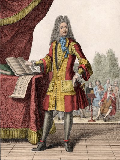 صورة جان بابتيست لولي (1632-1687) بواسطة هنري بونارت