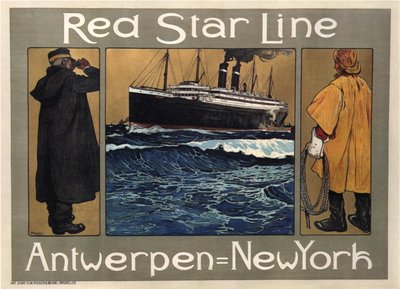 ريد ستار لاين ، 1908 بواسطة هنري كاسيريس