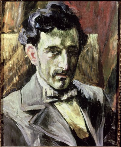 صورة لموريس رافيل (1875-1937) (زيت على قماش) بواسطة هنري تشارلز مانجوين