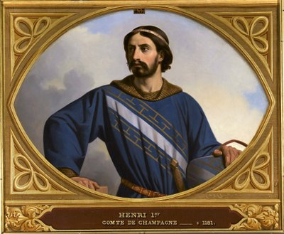 الكونت هنري الأول ملك الشمبانيا 1127-1181 ، المسمى الليبرالي ، 1844. بواسطة هنري ديكايسن