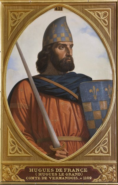 هيو الأول كونت فيرماندوا 1057-1101 ، 1840. بواسطة هنري ديكايسن