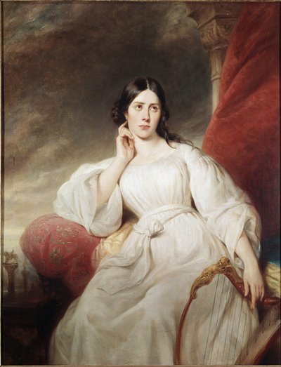 صورة لماريا جارسيا تسمى Malibran ، في دور Desdemona (زيت على قماش بواسطة هنري ديكايسن