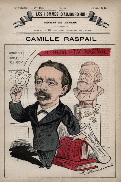 كارتون لكاميل راسبيل 1827-1893 سياسي إنجليزي من 'Les Hommes d'today' c. 1880 1880 بواسطة هنري ديمير (1846-1888) بواسطة هنري ديماري