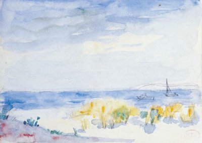 المناظر الطبيعية الساحلية بواسطة هنري إدمون كروس