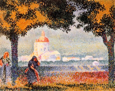 كنيسة سانتا ماريا ديغلي بالقرب من أسيزي ، 1909 بواسطة هنري إدمون كروس