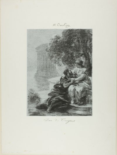 ديو حصان طروادة ، اللوحة الأولى بواسطة Ignace Henri Jean Fantin Latour