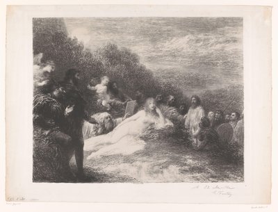 فاوست وميفيستو لرؤية هيلين طروادة هيلين بواسطة Ignace Henri Jean Fantin Latour