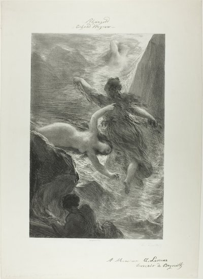 المشهد الأول من حجر الراين بواسطة Ignace Henri Jean Fantin Latour