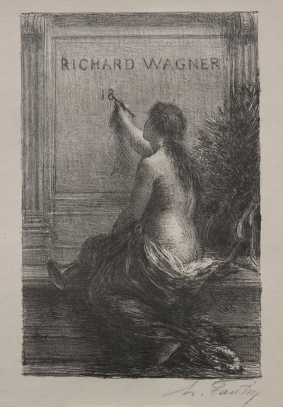 خلود بواسطة Ignace Henri Jean Fantin Latour