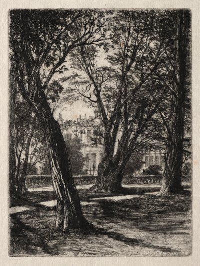 حدائق كنسينغتون في لندن بواسطة Ignace Henri Jean Fantin Latour