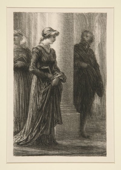 سادة نورمبرغ: الفصل الأول ، لقاء فالتر و بواسطة Ignace Henri Jean Fantin Latour
