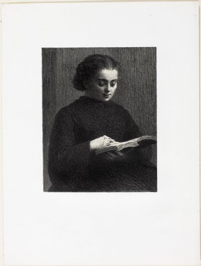 قراءة بواسطة Ignace Henri Jean Fantin Latour