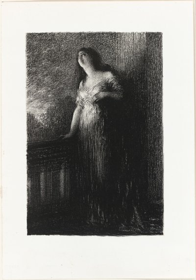 روميو وجولييت: الثقة في الليل بواسطة Ignace Henri Jean Fantin Latour