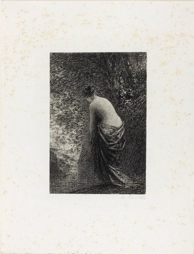 المستحم الواقف بواسطة Ignace Henri Jean Fantin Latour