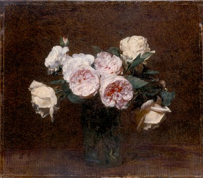 باق على قيد الحياة: الورود الوردية والأبيض والأصفر ، 1894 بواسطة Ignace Henri Jean Fantin Latour