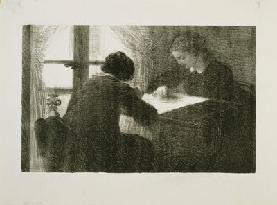 المطرزون رقم 2 بواسطة Ignace Henri Jean Fantin Latour