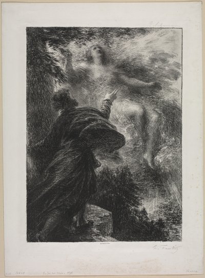 جنية جبال الألب 1885. بواسطة Ignace Henri Jean Fantin Latour
