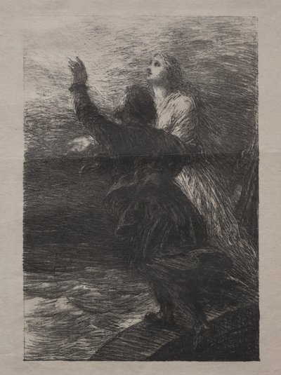 الهولندي الطائر: الفصل الثالث ، نشوة المركز والهولندي بواسطة Ignace Henri Jean Fantin Latour