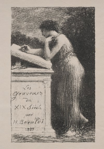 الطباعة الحجرية بواسطة Ignace Henri Jean Fantin Latour